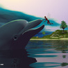 Аватарка - Дружба с дельфином