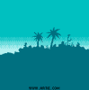 Остров с пальмами