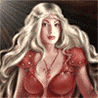 Lady in red