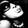 Black and white
