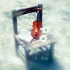 Скрипка на стуле