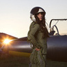 Девушка-пилот ВВС