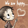 We are happy