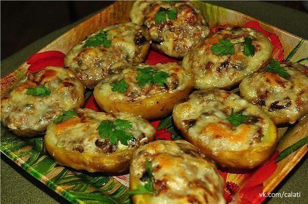 Как сделать вкусную картошку с фаршем Как сделать вкусную картошку с фаршем