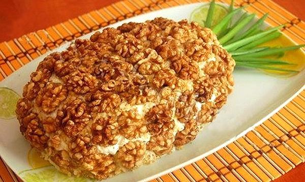 Рецепт салата из курицы и ананаса с Рецепт салата из курицы и ананаса с
