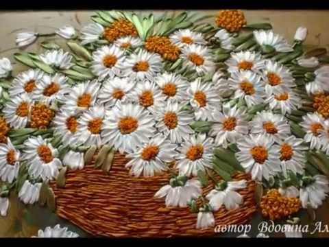Рукоделие с лентами цветы Рукоделие с лентами цветы