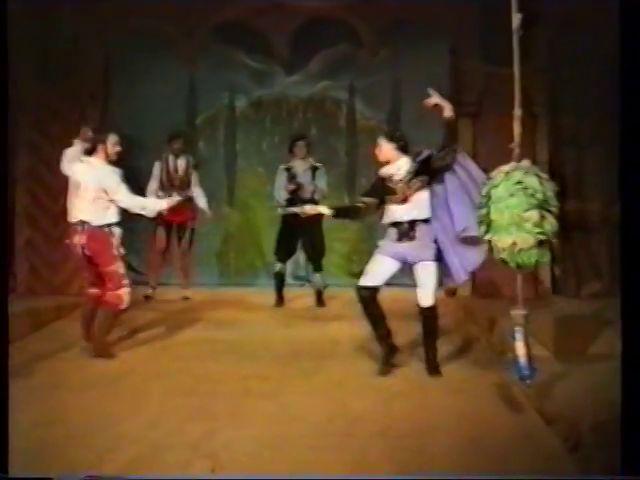 «Двенадцатая ночь» по пьесе У.Шекспира - выпуск СГбГАТИ, 6 мая 1990 г (видео, скрины) A12c3