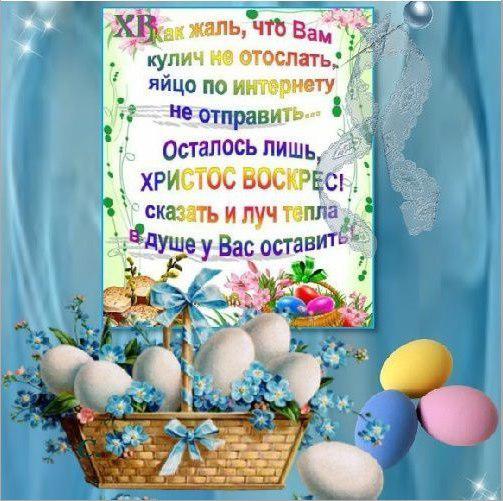 Христос воскрес картинка поздравления