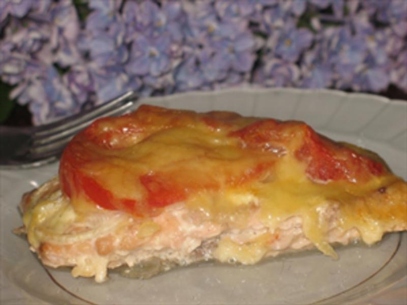Кусочки горбуши запеченная в фольге в духовке рецепт