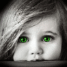 Аватарка - Девочка с зелеными глазами