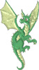 Аватарка - Зеленый дракон
