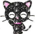 Аватарка - Черный котенок