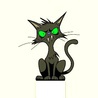 Аватарка - Чёрный кот