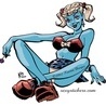 Blue girl