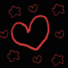 Аватарка - Нарисованное сердце