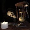 Аватарка - Скелет с песочными часами