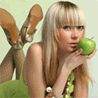 Аватарка - Зеленое яблоко