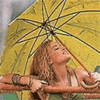 Аватарка - Под желтым зонтом