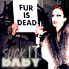 Аватарка - Fur is dead