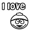 "I love" Эрик Картман (Южный Парк)