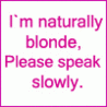Натуральная блондинка