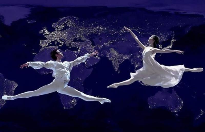 Песня летающего танца. Танец в полете. Полет души. Полет над миром. Танец в небе.