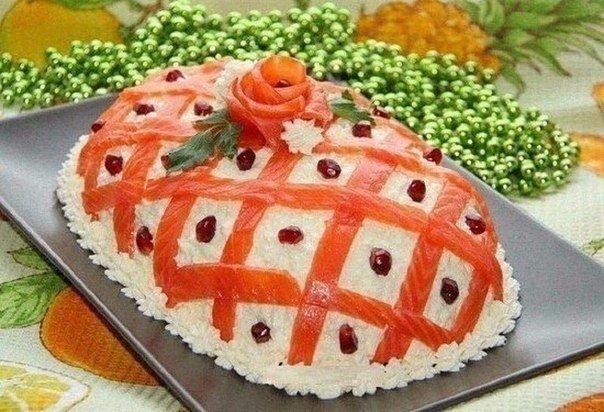 Новые рецепты праздничных салатов с фото