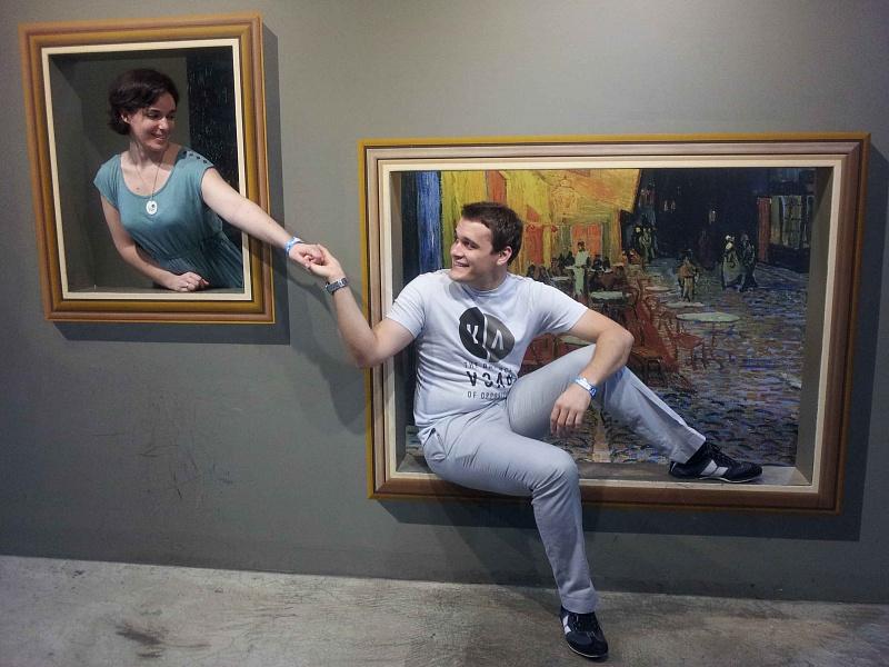 Инсталляции ожившие картины