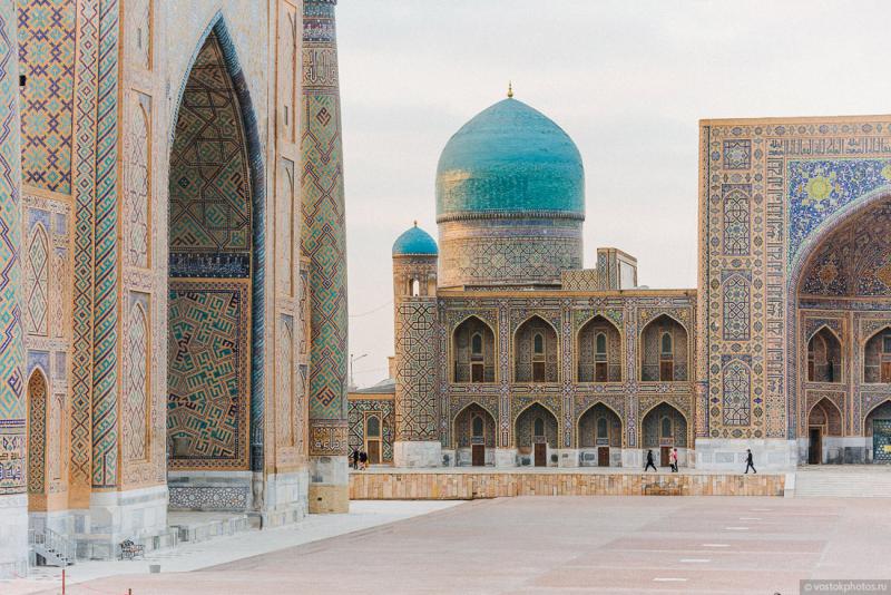 Площадь в самарканде