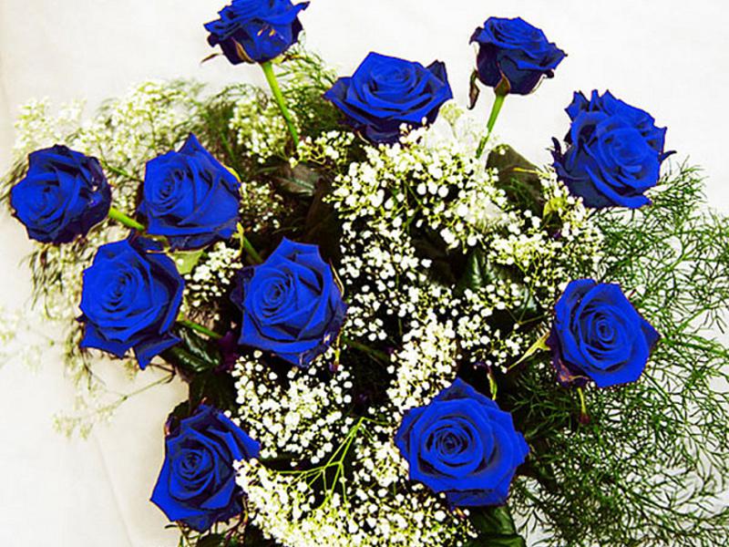 Что означает синие цветы. Голубые кустовые розы. Синие цветы. Шикарный букет синих цветов.