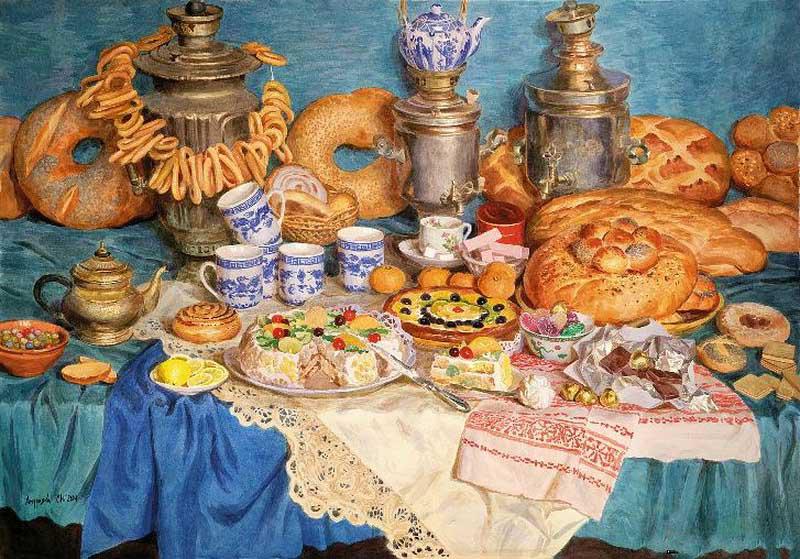 Картина Новогодняя Ночь Сергея Андрияки
