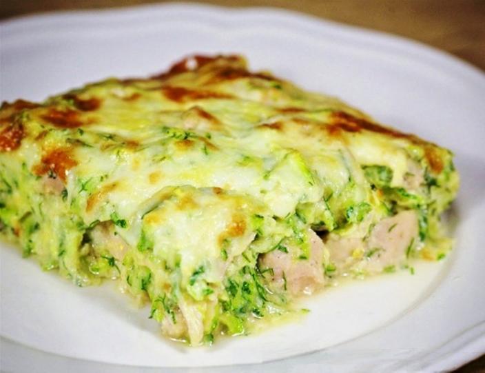 Кассероль из кабачков