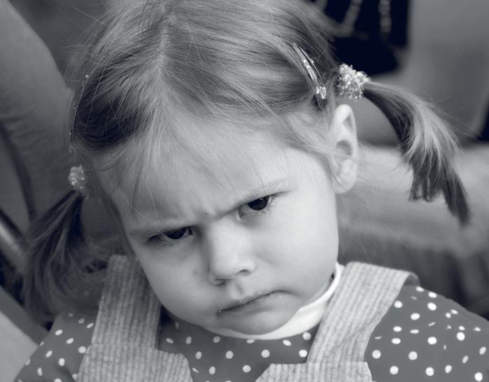 Злая девочка смешные картинки