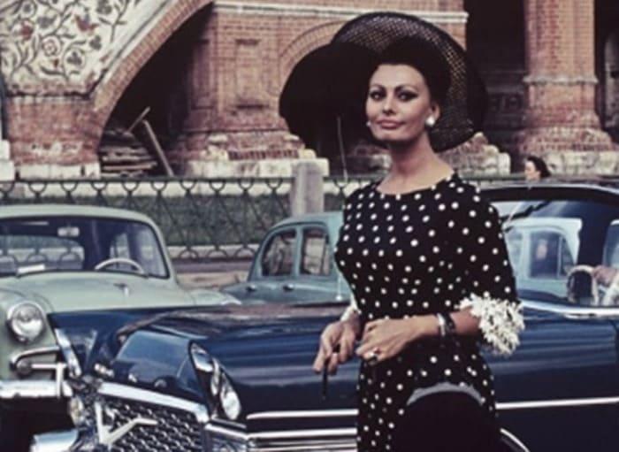 Софи лорен в москве 1965