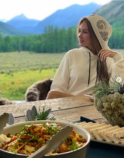Евгения Феофилактова на Алтае