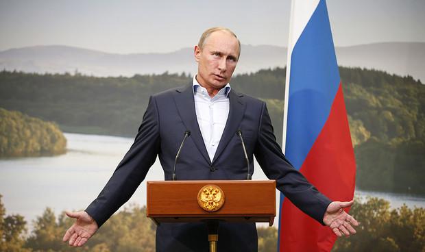 Путин на весте