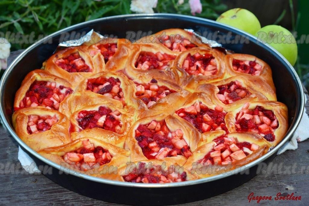 Открытый разборный пирог