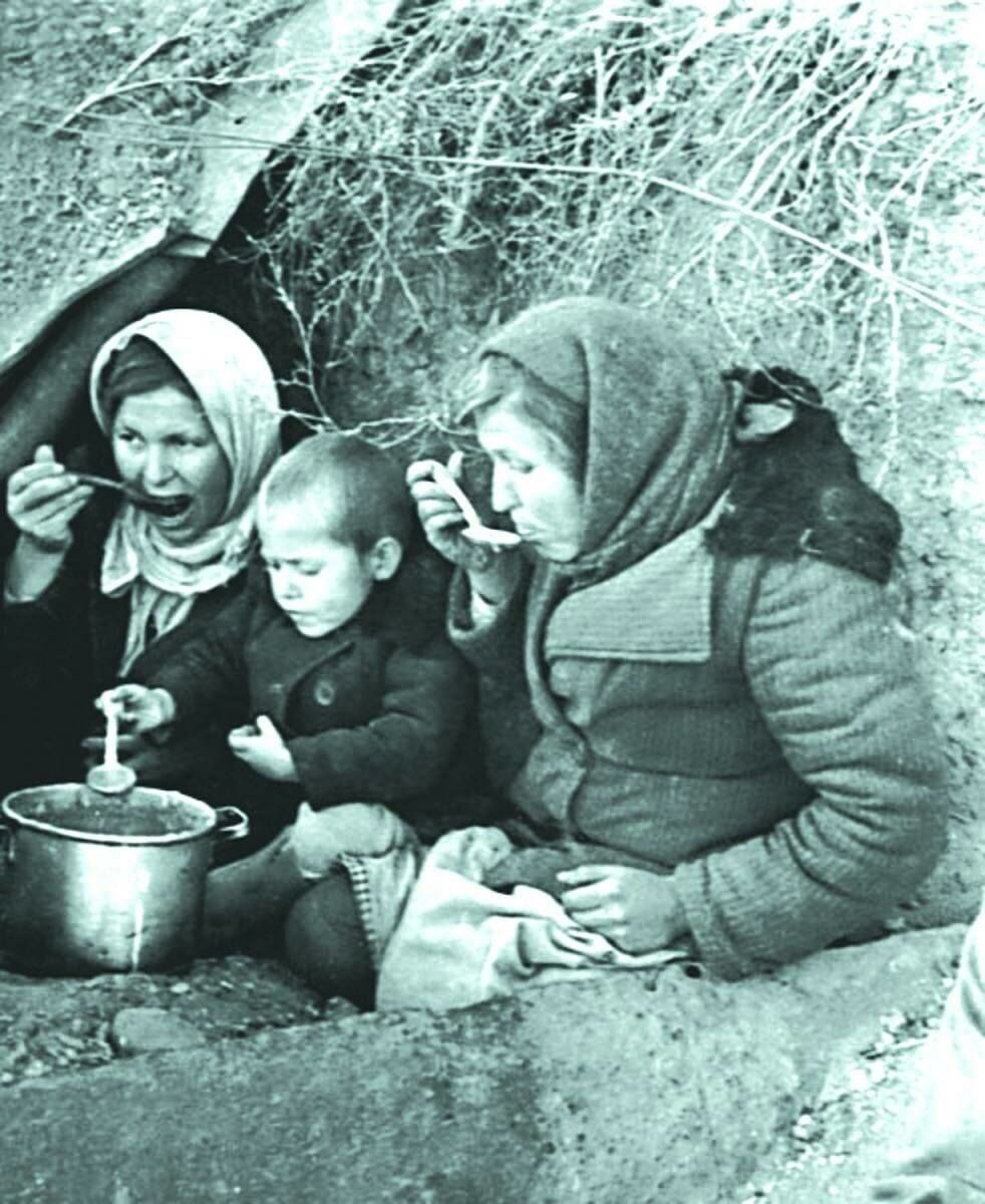 Голодные послевоенные годы. Дети во время Великой Отечественной войны 1941-1945.