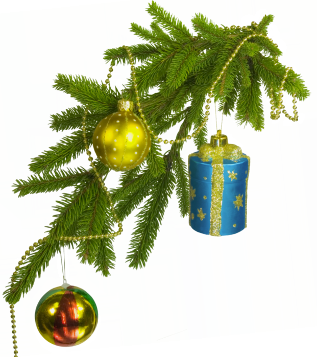 Новогодняя ветка